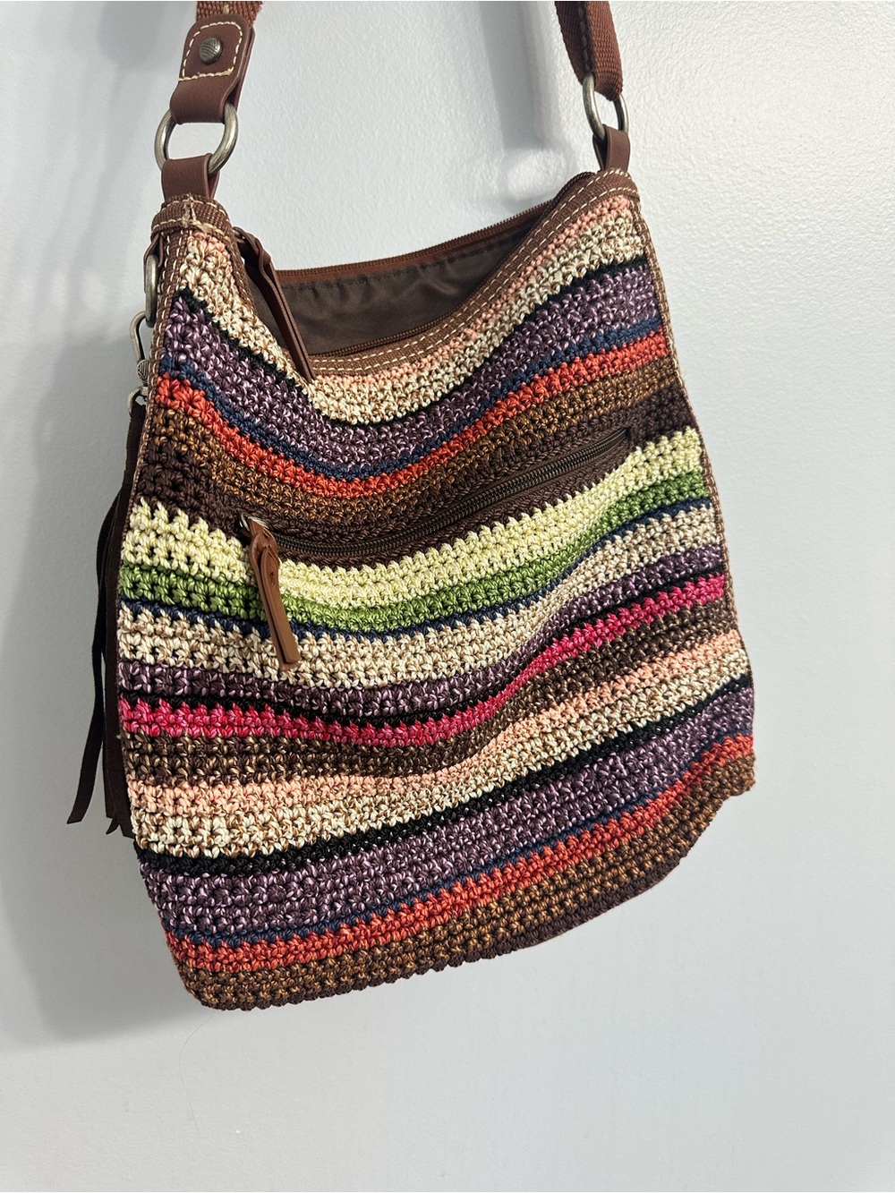 Striped The Sak Bag/Purse